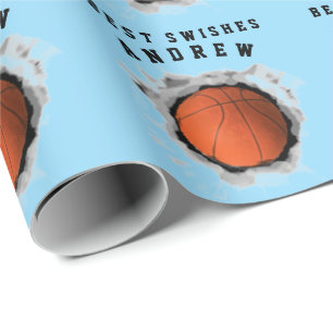 Creative Basketball Gift Wrapping Paper