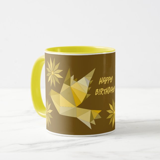 CREATIVE BIRD MUG FOR PRESENT (Front Left)