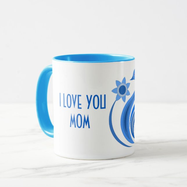 CREATIVE BIRD MUG FOR PRESENT (Front Left)