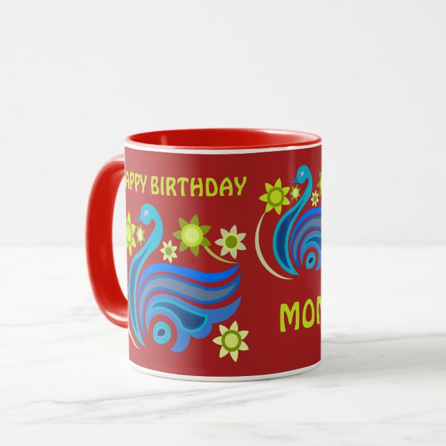 CREATIVE BIRD MUG FOR PRESENT (Front Left)