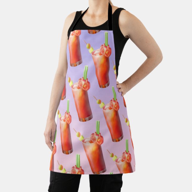Creative Bloody Mary Cocktail Apron (Insitu)