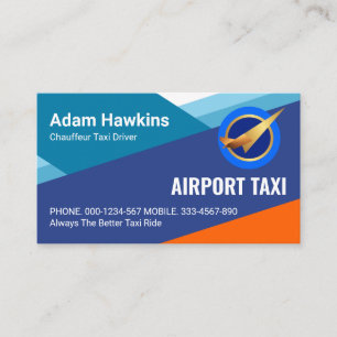 Creative Blue Sky Runways Business Card