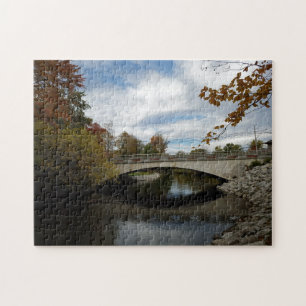 Creative bridge water sky photo jigsaw puzzle