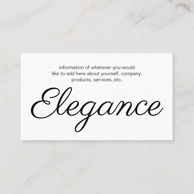 Creative Business Card (Front)