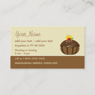 Creative Cake Business Card
