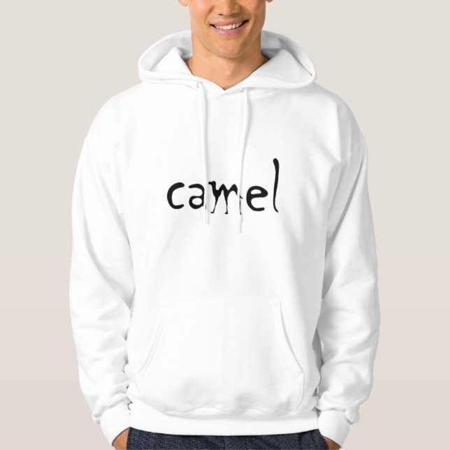 Creative Camel Typography Hoodie (Front)