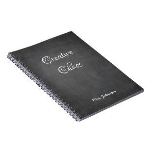 Creative Chaos Rustic Grey Notebook