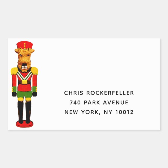 Creative Christmas Address Labels (Front)