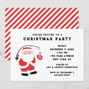 Creative Christmas Holiday Party Invitation