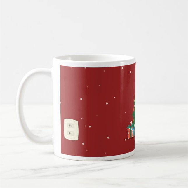 Creative Christmas Tree Mug (Left)