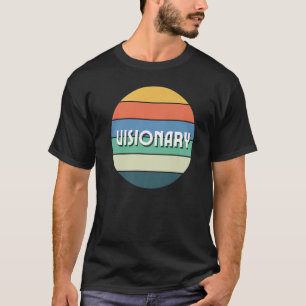 Creative Colorful Retro Bubble Vintage Womens Mens T-Shirt