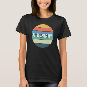 Creative Colorful Retro Bubble Vintage Womens Mens T-Shirt