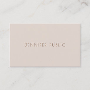 Creative Colour Harmony Plain Professional Trendy Business Card
