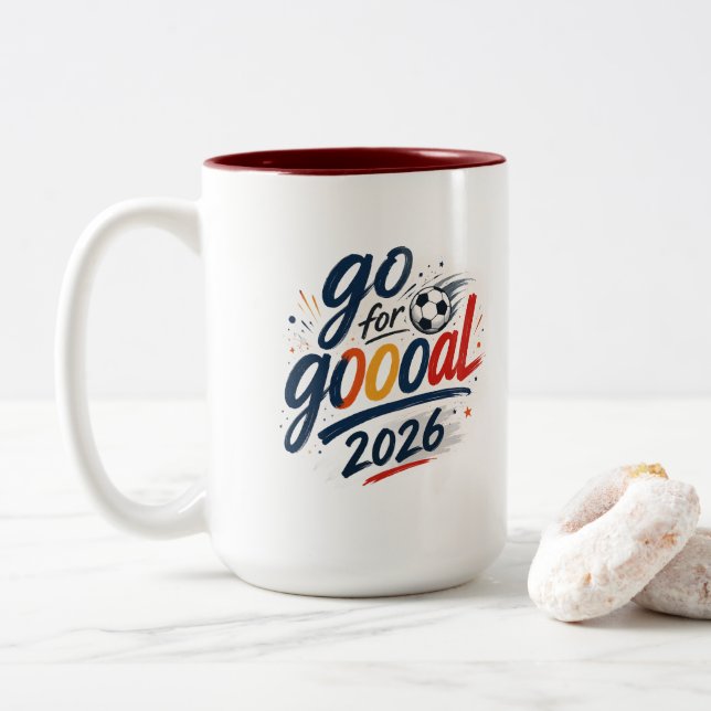 Creative Colour Splash Two-Tone Coffee Mug Collect (With Donut)