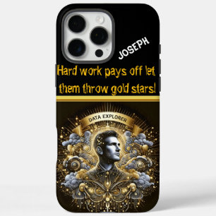 Creative Data Exploration in Mystical Realms iPhone 16 Pro Max Case