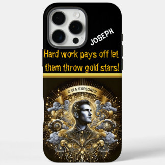 Creative Data Exploration in Mystical Realms iPhone 16 Pro Max Case