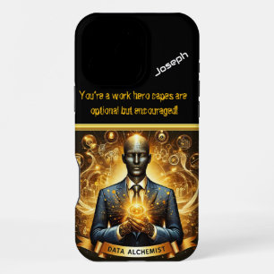 Creative Data Scientist at Work iPhone 16 Pro Max Case