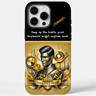 Creative Data Scientist Showcasing Skills iPhone 16 Pro Max Case