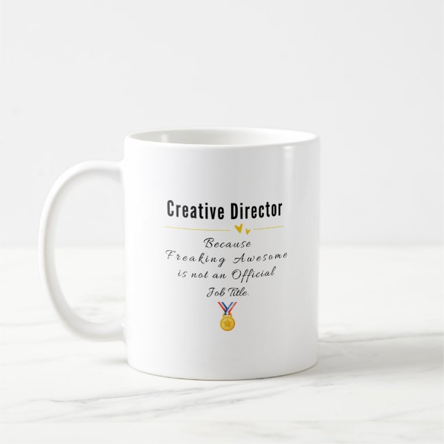 Creative Director Coffee Mug (Left)