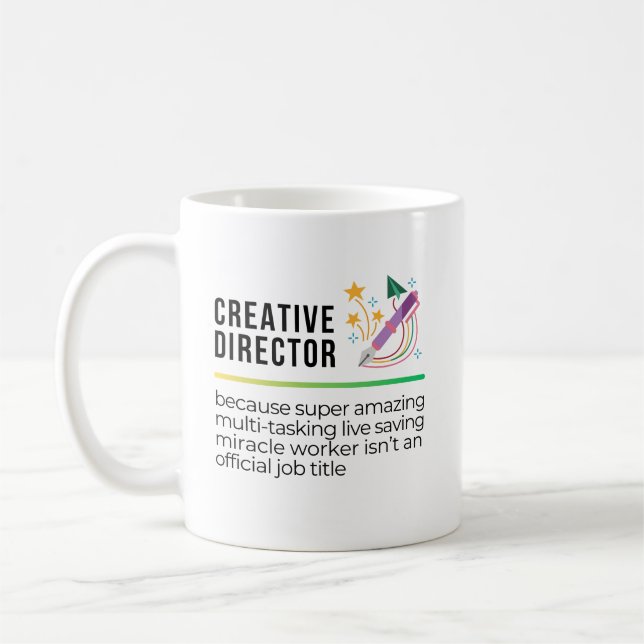 Creative Director Coffee Mug (Left)