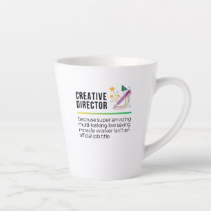 Creative Director Latte Mug