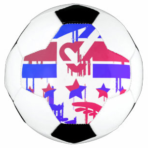 Creative Emblem of Empowerment and Representation Soccer Ball