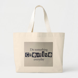 creative everyday large tote bag