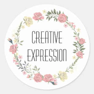 Creative Expression Speech Sticker