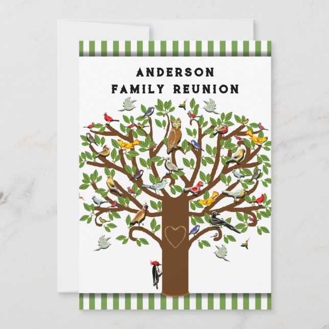 Creative Family Reunion Invitation (Front)