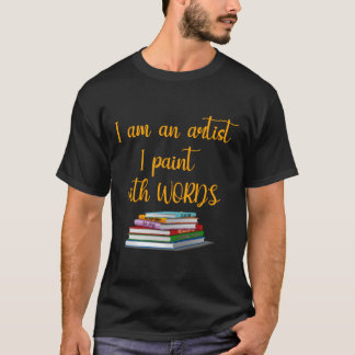 Creative Fiction Writers Block Author Graphic Art  T-Shirt