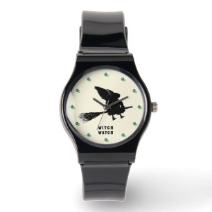 Creative Flying Witch Watch