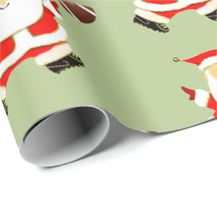 Creative Football Christmas Gift Wrapping Paper