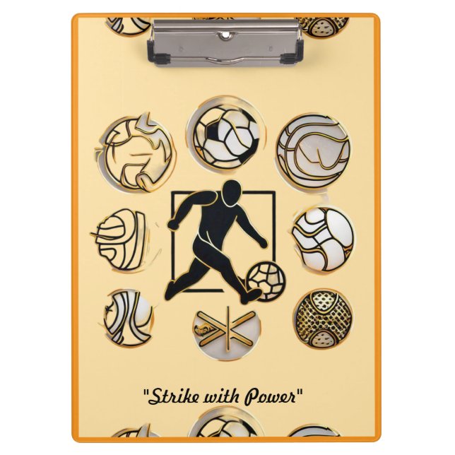 "Creative Football Ideas" Clipboard (Front)
