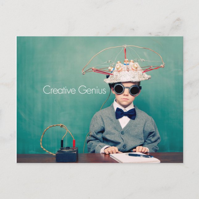Creative Genius Designs Postcard (Front)