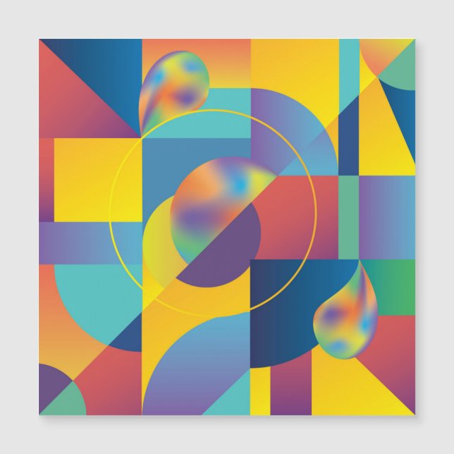 Creative Geometric: Abstract Vintage Cover. (Front)
