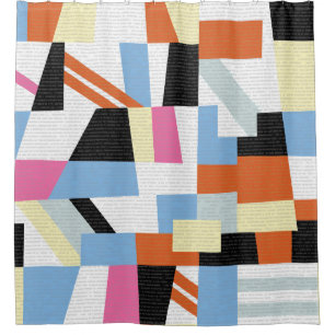 Creative Geometric: Length Pattern Design Shower Curtain