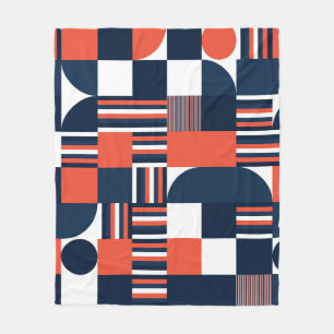 Creative Geometric: Modern Seamless Design Fleece Blanket