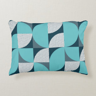 Creative geometric shape pattern decorative cushion