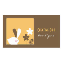 Creative Gift Boutique Business Card
