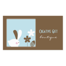 Creative Gift Boutique Business Card