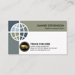 Creative Global Import Export Connections Business Card