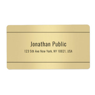 Creative Gold Background Simple Designed Template