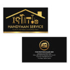 Creative Gold Rooftop Handyman Tools Home Repairs