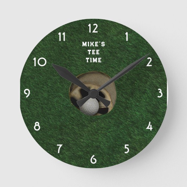 Creative Golf Round Clock (Front)