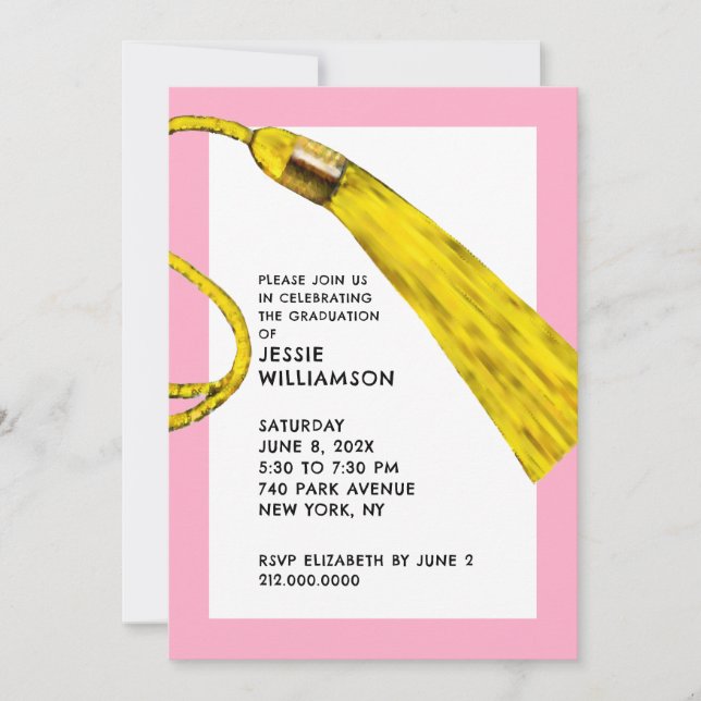 Creative Graduation Party Invitations (Front)