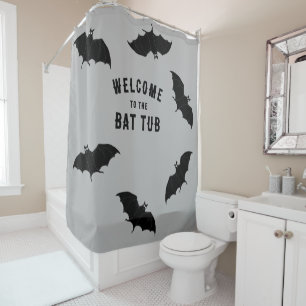 Creative Halloween Decor Shower Curtain