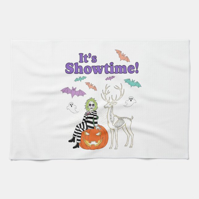 Creative Halloween Themed Tea Towel (Horizontal)