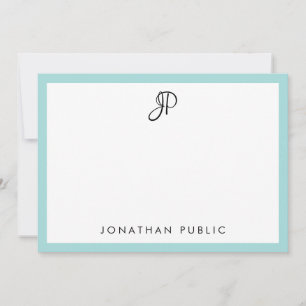 Creative Handwritten Monogram Minimalist Template