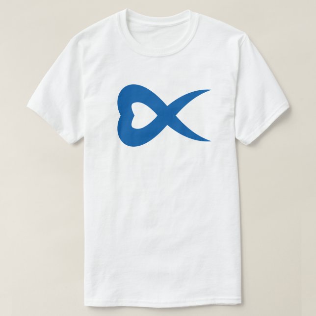 Creative Heart Letter X Monogram T-Shirt (Design Front)