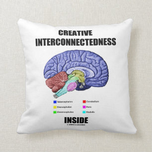 Creative Interconnectedness Inside Brain Cushion
